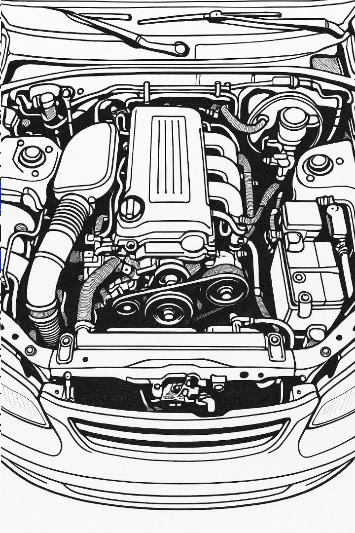 Engine bay condition