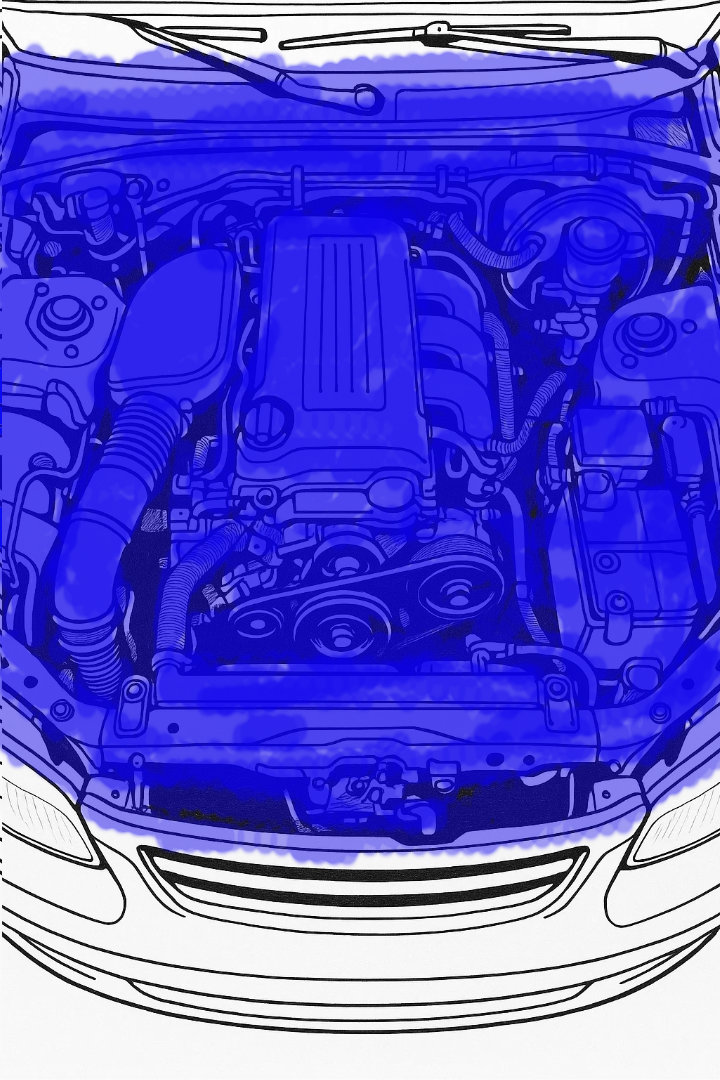 Engine bay condition